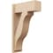 Ekena Millwork 7 1/2-in W x 18-in D x 30-in H Funston Block Rough Cedar Woodgrain TimberThane Outlooker, Primed Tan OUTUR075X18X30FST44RCPR - alternate 1